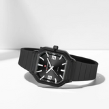 Naviforce Modern Muse Black Fumed Silica Strap Women's Watch NF6108 B/B