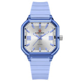 Naviforce Modern Muse Blue Fumed Silica Strap Women's Watch NF6108 BE/BE