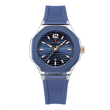 Naviforce Textura Blue Fumed Silica Strap Women's Watch NF6109 S/BE/BE