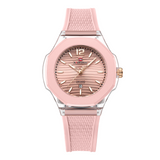 Naviforce Textura Pink Fumed Silica Strap Women's Watch NF6109 S/P/P