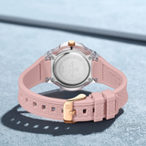 Naviforce Textura Pink Fumed Silica Strap Women's Watch NF6109 S/P/P
