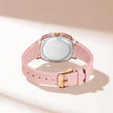 Naviforce Zoya Elegance Pink Fumed Silica Strap Women's Watch NF6111 P/P