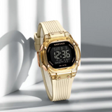 Naviforce Tech Edition Beige Fumed Silica Strap Women's Watch NF6114 RG/BG