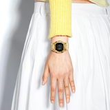 Naviforce Tech Edition Beige Fumed Silica Strap Women's Watch NF6114 RG/BG
