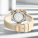 Naviforce Tech Edition Beige Fumed Silica Strap Women's Watch NF6114 RG/BG