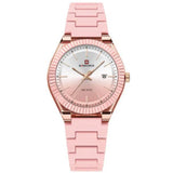 Naviforce Analog Silicone Strap Women's Watch NF6117 Series