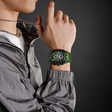 Naviforce Sports Green Fumed Silica Strap Men's Watch NF7105 GN/GN/GN