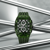 Naviforce Sports Green Fumed Silica Strap Men's Watch NF7105 GN/GN/GN