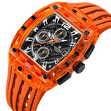 Naviforce Sports Orange Fumed Silica Strap Men's Watch NF7105 O/B/O