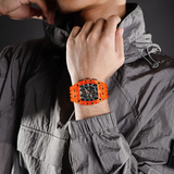 Naviforce Sports Orange Fumed Silica Strap Men's Watch NF7105 O/B/O