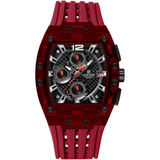 Naviforce Sports Red Fumed Silica Strap Men's Watch NF7105 R/B/R