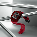 Naviforce Sports Red Fumed Silica Strap Men's Watch NF7105 R/B/R