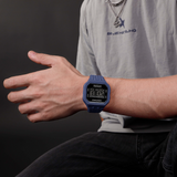 Naviforce Stylish Sports Blue TPU Strap Men's Watch NF7116 D.BE/D.BE