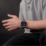 Naviforce Stylish Sports Gray TPU Strap Men's Watch NF7116 T.GY/T.GY