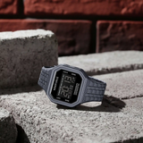 Naviforce Stylish Sports Gray TPU Strap Men's Watch NF7116 T.GY/T.GY