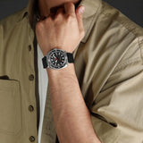 Naviforce Textured Dial Fumed Silica Strap Men's Watch NF7132 Series