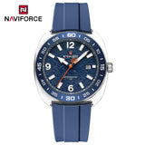 Naviforce Textured Dial Fumed Silica Strap Men's Watch NF7132 Series