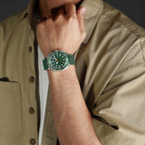 Naviforce Textured Dial Fumed Silica Strap Men's Watch NF7132 Series