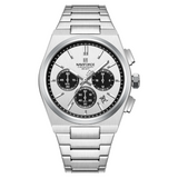 Naviforce Silver Dial Stainless Steel Strap Men's Watch NF8048G S/W/S (40mm)