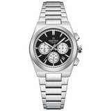 Naviforce Black Dial Stainless Steel Strap Women's Watch NF8048L S/B/S (34mm)