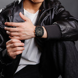 Naviforce Chronoedge Brown Leather Strap Men's Watch NF8053 Series
