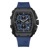 Naviforce Chronograph Blue Fumed Silica Strap Men's Watch NF8070 B/BE/BE