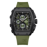 Naviforce Chronograph Green Fumed Silica Strap Men's Watch NF8070 B/GN/GN