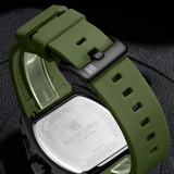 Naviforce Chronograph Green Fumed Silica Strap Men's Watch NF8070 B/GN/GN