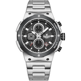 Naviforce Military Silver Stainless Steel Strap Men's Watch NF8072 S/B/S