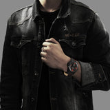 NAVIFORCE NF9099 B/R/B MEN'S WATCH