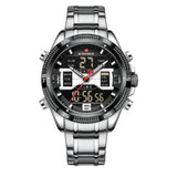 NAVIFORCE NF9201 S/B ANALOG DIGITAL MILITARY SPORT MEN'S WATCH