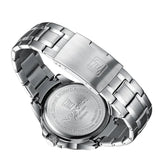 Naviforce Black Dial Silver Stainless Steel Strap Men Watch NF9204S S/B/S