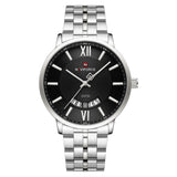 Naviforce Black Dial Stainless Steel Strap Men's Watch NF9238G S/B/S