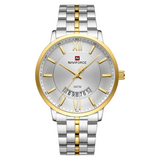 Naviforce Silver Dial Stainless Steel Strap Men's Watch NF9238G S/W/G