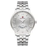 Naviforce Silver Dial Stainless Steel Strap Men's Watch NF9238G S/W/S
