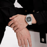Naviforce Black Dial Stainless Steel Strap Men's Watch NF9240 S/B/S