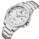 Naviforce Silver Dial Stainless Steel Strap Men's Watch NF9245 S/W/S