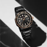 Naviforce Black Dial Stainless Steel Strap Men's Watch NF9249 B/RG/B