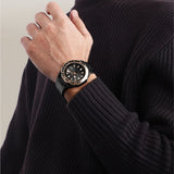 Naviforce Black Dial Stainless Steel Strap Men's Watch NF9249 B/RG/B