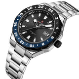 Naviforce Black Dial Stainless Steel Strap Men's Watch NF9249 S/B/BE