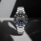 Naviforce Black Dial Stainless Steel Strap Men's Watch NF9249 S/B/BE