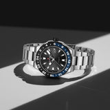 Naviforce Black Dial Stainless Steel Strap Men's Watch NF9249 S/B/BE