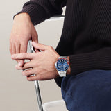 Naviforce Blue Dial Stainless Steel Strap Men's Watch NF9249 S/BE/S