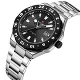 Naviforce Black Dial Stainless Steel Strap Men's Watch NF9249 S/B/S