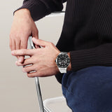 Naviforce Black Dial Stainless Steel Strap Men's Watch NF9249 S/B/S