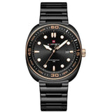 Naviforce Luxury Vintage Stainless Steel Strap Men's Watch NF9250 Series