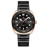 Naviforce Luxury Vintage Stainless Steel Strap Men's Watch NF9250 Series