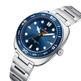 Naviforce Luxury Vintage Stainless Steel Strap Men's Watch NF9250 Series
