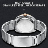 Naviforce Luxury Vintage Stainless Steel Strap Men's Watch NF9250 Series