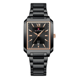 Naviforce Black Dial Stainless Steel Strap Men's Watch NF9251G B/RG/B